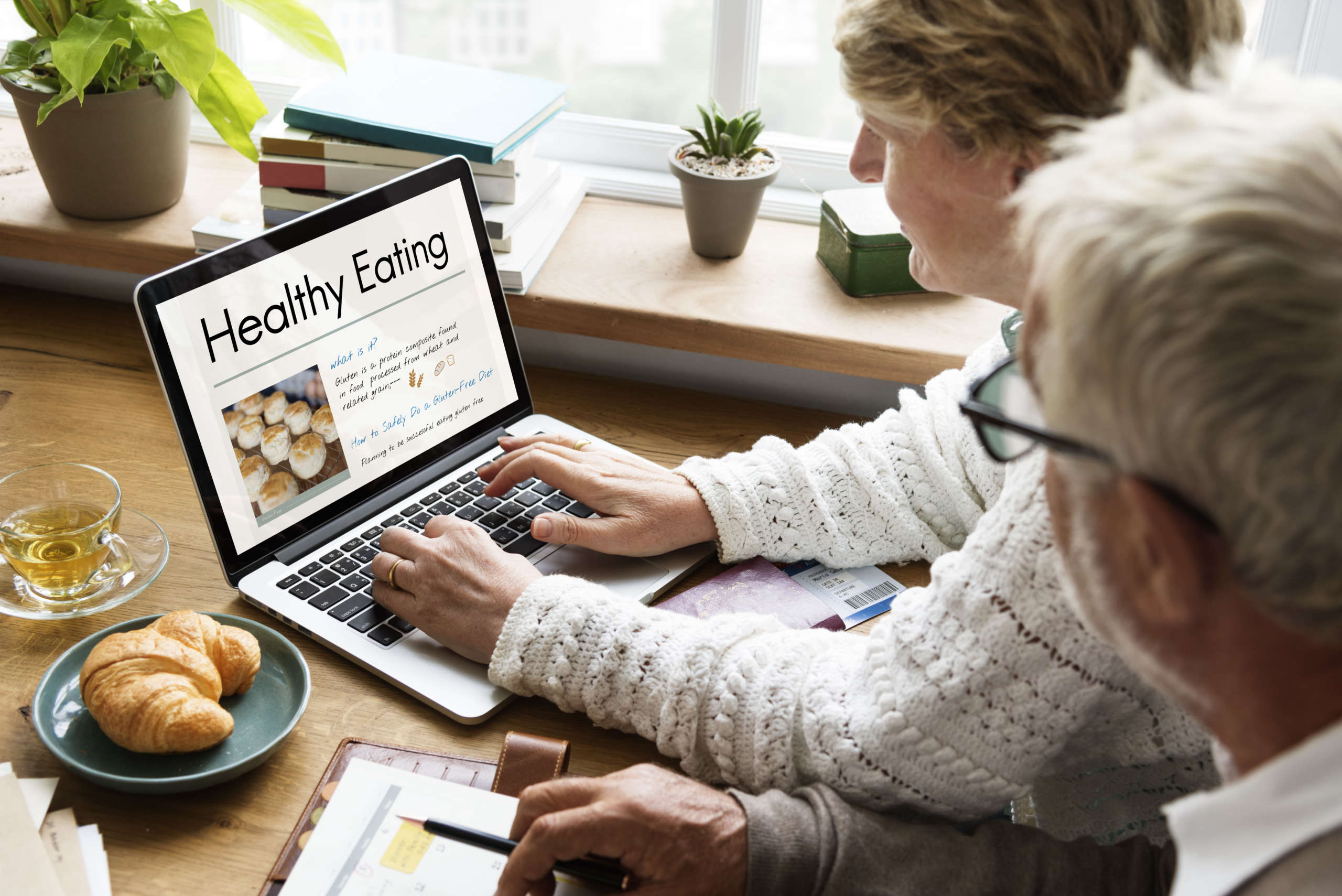 Glutein Free Celiac Disease Concept McBain IT Supports Seniors using technology