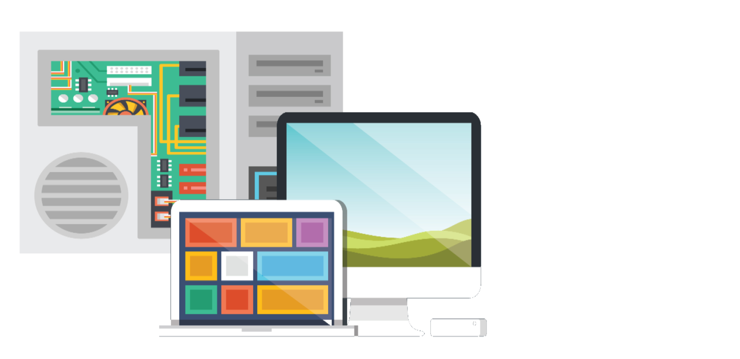 Most Desktop Equipment Supported